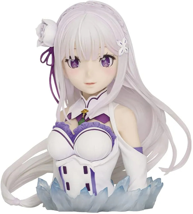 Re:Zero kara Hajimeru Isekai Seikatsu - Emilia - ArtScale Bust - Ichiban Kuji Re:Zero kara Hajimeru Isekai Seikatsu ~Anata, Seirei no Shukufuku ga Arimasu you ni~ - A Prize (Bandai Spirits)ㅤ – Bandai Spirits – ActionFigureBrasil