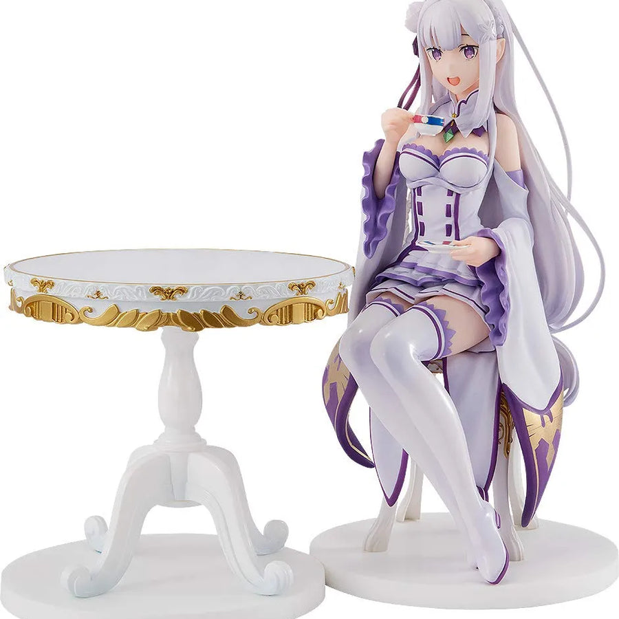 Re:Zero kara Hajimeru Isekai Seikatsu - Emilia - KD Colle - 1/7 - Tea Party Ver. - 2022 Re-release (Kadokawa)ㅤ – Kadokawa – ActionFigureBrasil