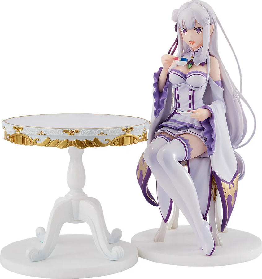 Re:Zero kara Hajimeru Isekai Seikatsu - Emilia - KD Colle - 1/7 - Tea Party Ver. - 2022 Re-release (Kadokawa)ㅤ – Kadokawa – ActionFigureBrasil