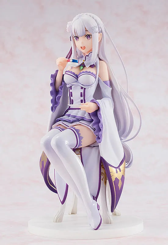 Re:Zero kara Hajimeru Isekai Seikatsu - Emilia - KD Colle - 1/7 - Tea Party Ver. - 2022 Re-release (Kadokawa)ㅤ – Kadokawa – ActionFigureBrasil