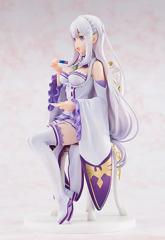 Re:Zero kara Hajimeru Isekai Seikatsu - Emilia - KD Colle - 1/7 - Tea Party Ver. - 2022 Re-release (Kadokawa)ㅤ – Kadokawa – ActionFigureBrasil