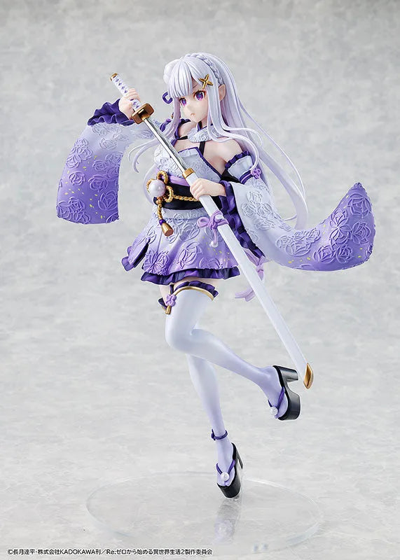 Re:Zero kara Hajimeru Isekai Seikatsu - Emilia - KDcolle - 1/7 - Combat Outfit Ver. (Kadokawa)ㅤ – Kadokawa – ActionFigureBrasil