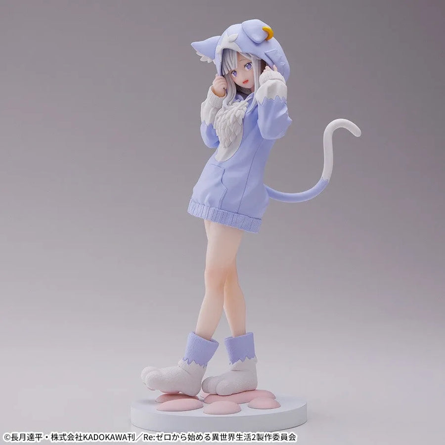 Re:Zero kara Hajimeru Isekai Seikatsu - Emilia - Luminasta - Mofumofu Puck (SEGA)ㅤ – SEGA – ActionFigureBrasil