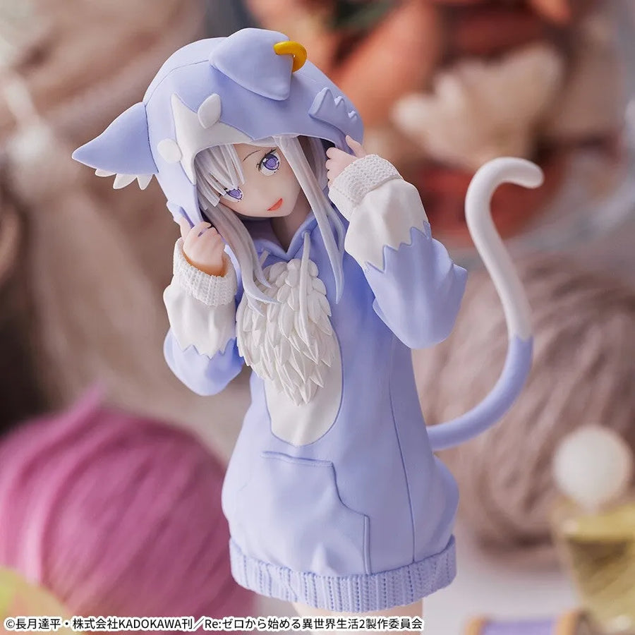 Re:Zero kara Hajimeru Isekai Seikatsu - Emilia - Luminasta - Mofumofu Puck (SEGA)ㅤ – SEGA – ActionFigureBrasil