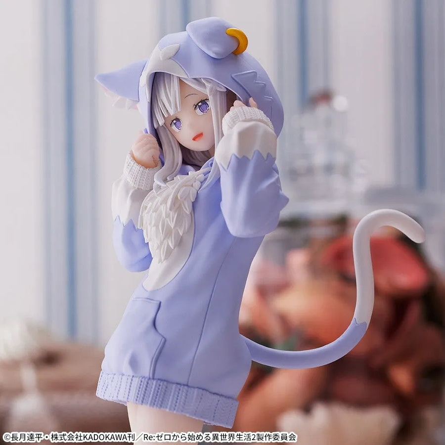 Re:Zero kara Hajimeru Isekai Seikatsu - Emilia - Luminasta - Mofumofu Puck (SEGA)ㅤ – SEGA – ActionFigureBrasil