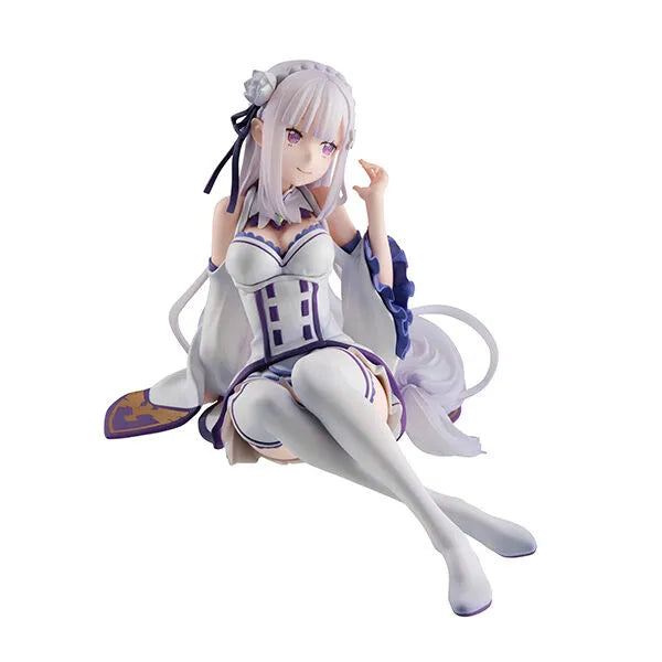 Re:Zero kara Hajimeru Isekai Seikatsu - Emilia - Melty Princess - Tenohira - 2026 Re-release (MegaHouse)ㅤ – MegaHouse – ActionFigureBrasil