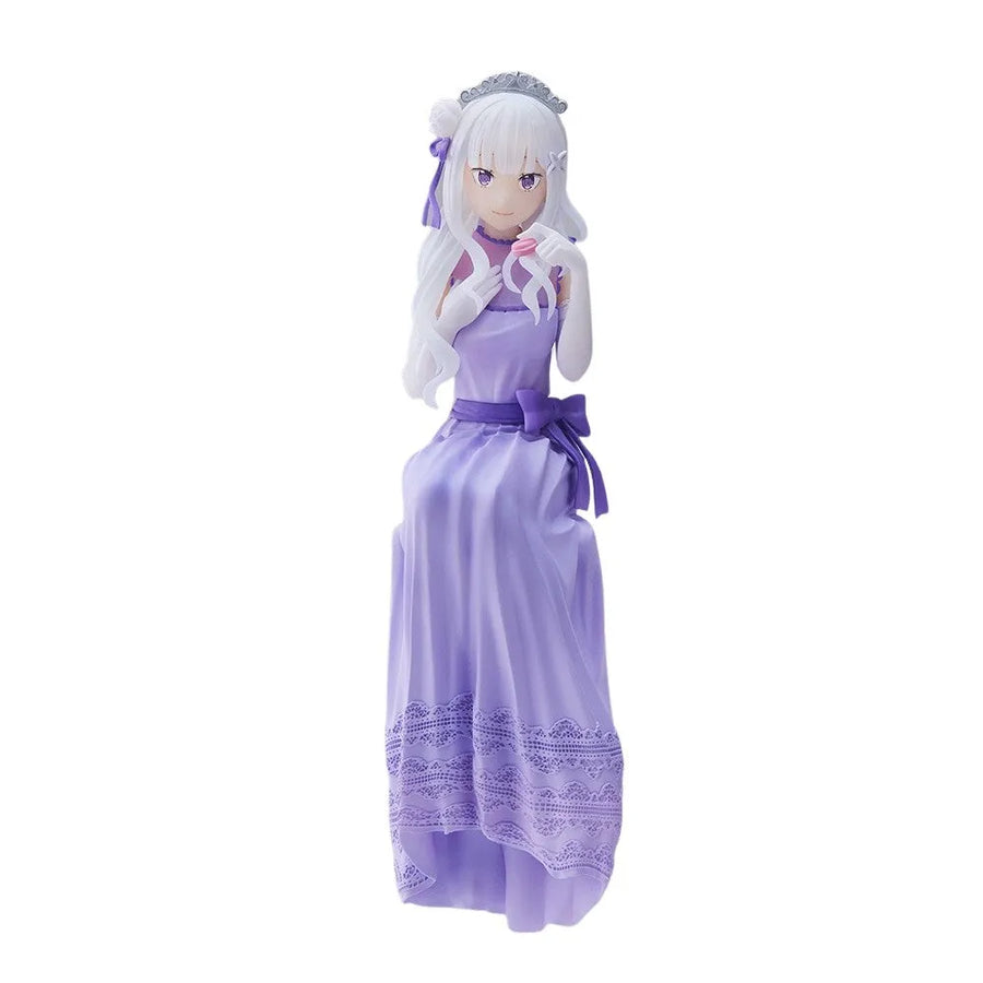 Re:Zero kara Hajimeru Isekai Seikatsu - Emilia - Premium Chokonose Figure - Lost in Memories, Dressed-Up Party Ver. (SEGA)ㅤ – SEGA – ActionFigureBrasil