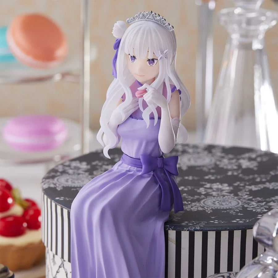 Re:Zero kara Hajimeru Isekai Seikatsu - Emilia - Premium Chokonose Figure - Lost in Memories, Dressed-Up Party Ver. (SEGA)ㅤ – SEGA – ActionFigureBrasil