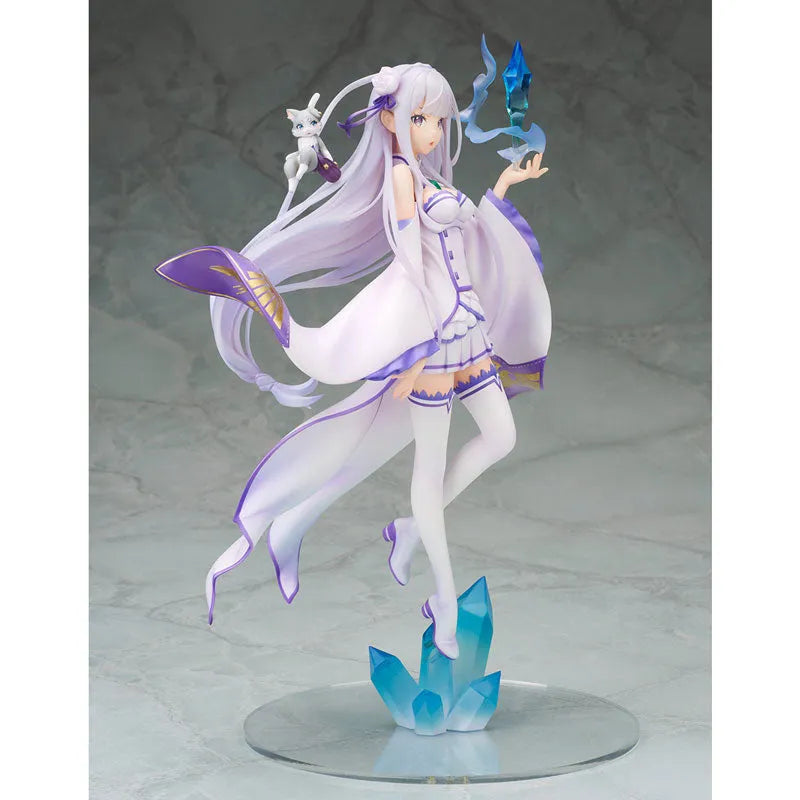 Re:Zero kara Hajimeru Isekai Seikatsu - Emilia - Puck - 1/8 (Alpha x Omega)ㅤ – Alpha x Omega – ActionFigureBrasil