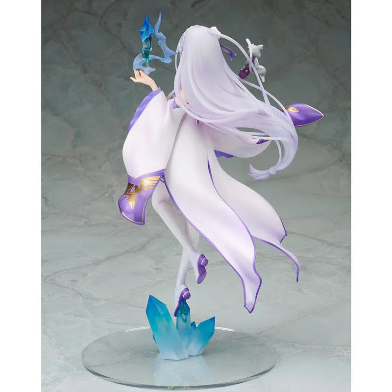 Re:Zero kara Hajimeru Isekai Seikatsu - Emilia - Puck - 1/8 (Alpha x Omega)ㅤ – Alpha x Omega – ActionFigureBrasil