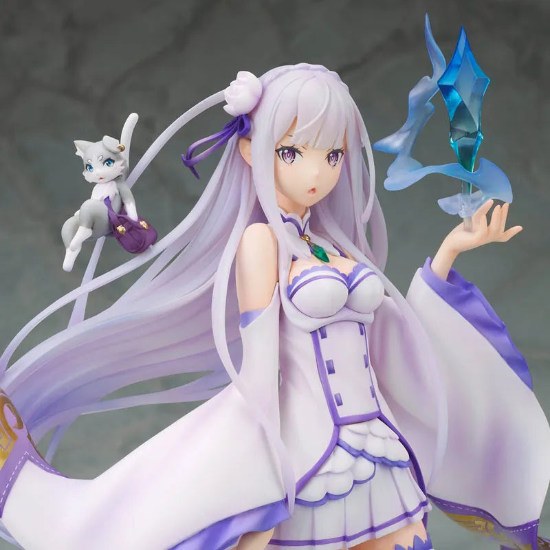 Re:Zero kara Hajimeru Isekai Seikatsu - Emilia - Puck - 1/8 (Alpha x Omega)ㅤ – Alpha x Omega – ActionFigureBrasil