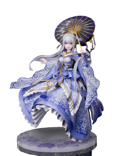 Re:Zero kara Hajimeru Isekai Seikatsu - Emilia - Puck - F:Nex - 1/7 - Hanfu (FuRyu) [Shop Exclusive]ㅤ – FuRyu – ActionFigureBrasil