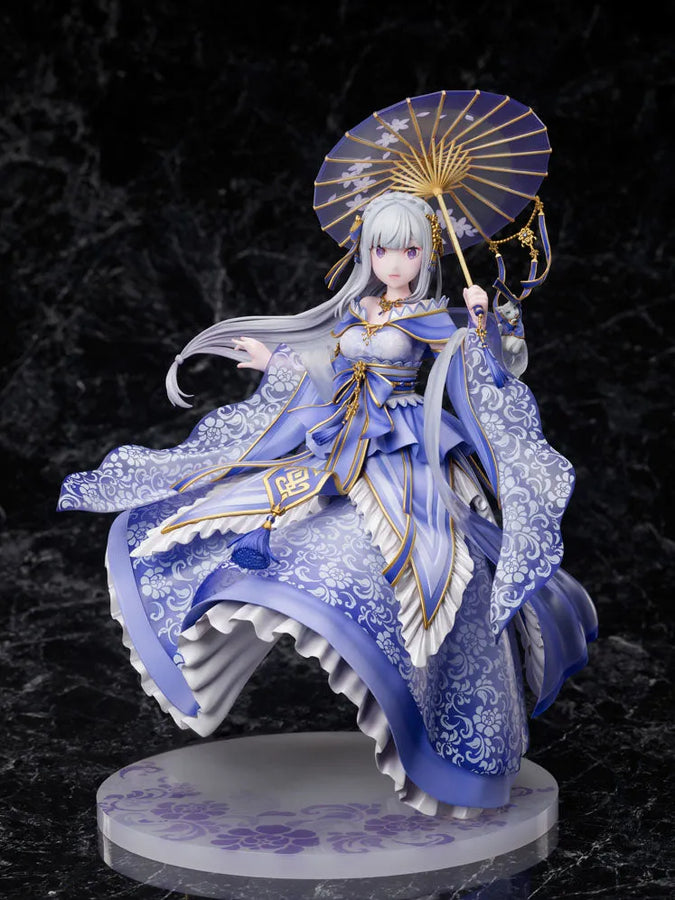 Re:Zero kara Hajimeru Isekai Seikatsu - Emilia - Puck - F:Nex - 1/7 - Hanfu (FuRyu) [Shop Exclusive]ㅤ – FuRyu – ActionFigureBrasil