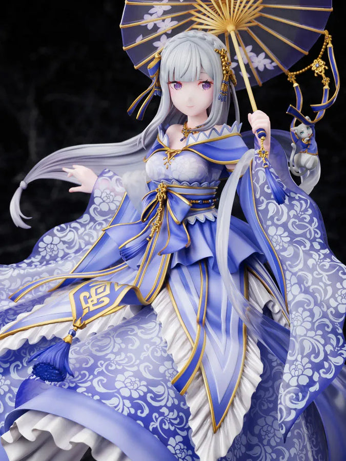 Re:Zero kara Hajimeru Isekai Seikatsu - Emilia - Puck - F:Nex - 1/7 - Hanfu (FuRyu) [Shop Exclusive]ㅤ – FuRyu – ActionFigureBrasil