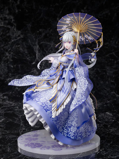 Re:Zero kara Hajimeru Isekai Seikatsu - Emilia - Puck - F:Nex - 1/7 - Hanfu (FuRyu) [Shop Exclusive]ㅤ – FuRyu – ActionFigureBrasil — com base expositora