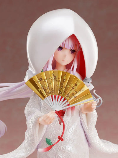 Re:Zero kara Hajimeru Isekai Seikatsu - Emilia - Puck - F:Nex - 1/7 - Shiromuku (FuRyu) [Shop Exclusive]ㅤ – FuRyu – ActionFigureBrasil — ângulo diferente