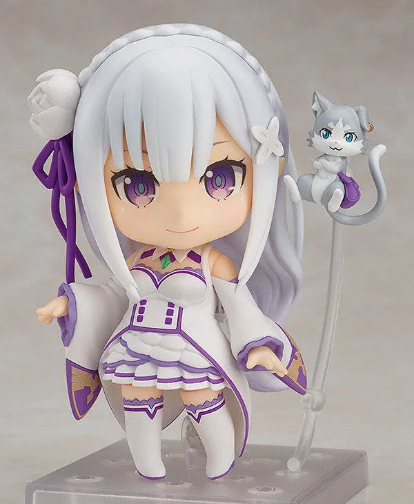 Re:Zero kara Hajimeru Isekai Seikatsu - Emilia - Puck - Nendoroid (#751) - 2025 Re-release (Good Smile Company)ㅤ – Good Smile Company – ActionFigureBrasil