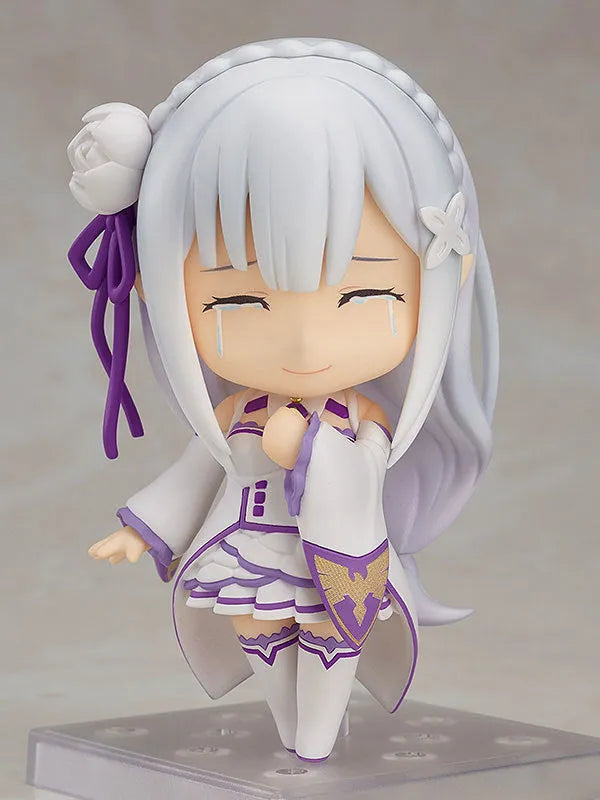 Re:Zero kara Hajimeru Isekai Seikatsu - Emilia - Puck - Nendoroid #751 - Re-release (Good Smile Company)ㅤ – Good Smile Company – ActionFigureBrasil