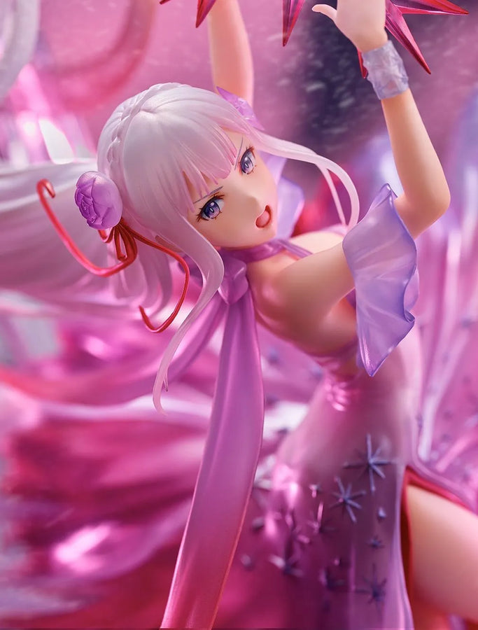Re:Zero kara Hajimeru Isekai Seikatsu - Emilia - Shibuya Scramble Figure - 1/7 - Hyouketsu no Emilia, Crystal Dress Ver. (Alpha Satellite) [Shop Exclusive]ㅤ – Alpha Satellite,eStream – ActionFigureBrasil