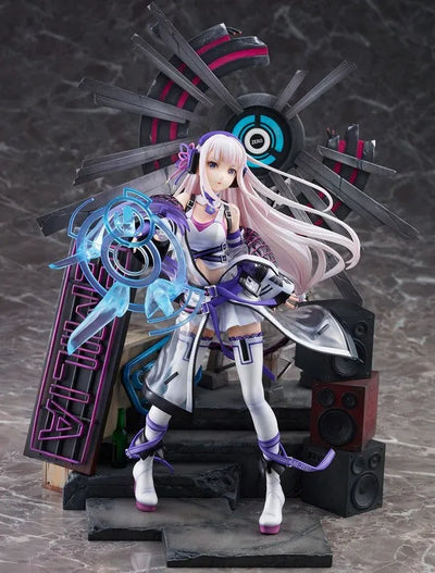 Re:Zero kara Hajimeru Isekai Seikatsu - Emilia - Shibuya Scramble Figure - 1/7 - Neon City Ver. (Alpha Satellite, eStream)ㅤ – Alpha Satellite – ActionFigureBrasil