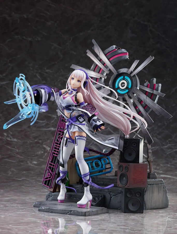 Re:Zero kara Hajimeru Isekai Seikatsu - Emilia - Shibuya Scramble Figure - 1/7 - Neon City Ver. (Alpha Satellite, eStream)ㅤ – Alpha Satellite – ActionFigureBrasil