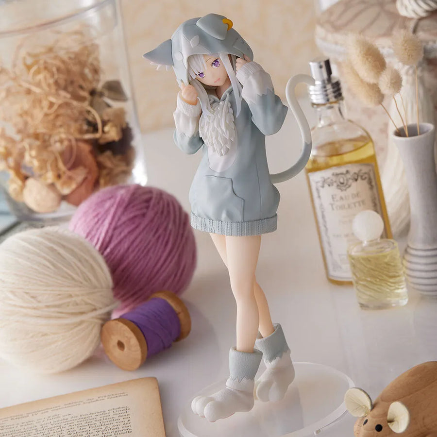 Re:Zero kara Hajimeru Isekai Seikatsu - Emilia - SPM Figure - Dai Seirei Puck (SEGA)ㅤ – SEGA – ActionFigureBrasil