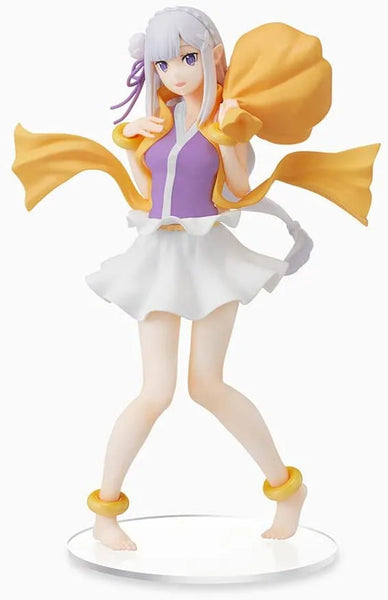 Re:Zero kara Hajimeru Isekai Seikatsu - Emilia - SPM Figure - Fuujin (SEGA)ㅤ – SEGA – ActionFigureBrasil