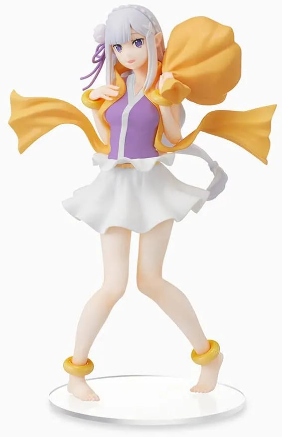 Re:Zero kara Hajimeru Isekai Seikatsu - Emilia - SPM Figure - Fuujin (SEGA)ㅤ – SEGA – ActionFigureBrasil