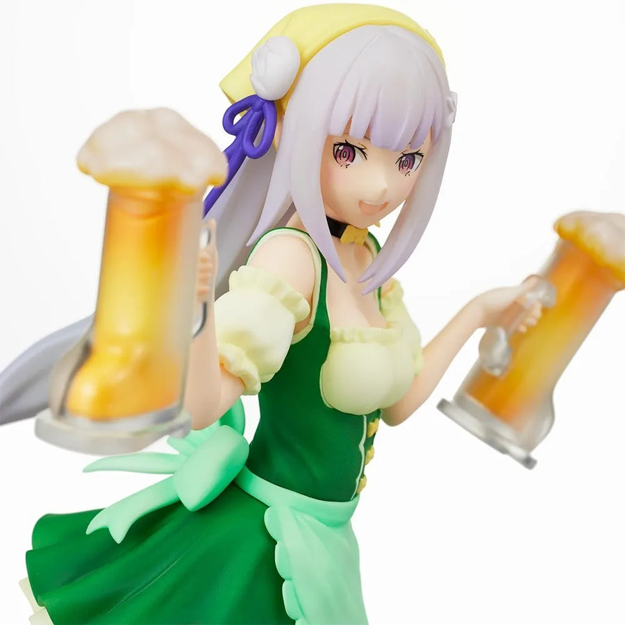 Re:Zero kara Hajimeru Isekai Seikatsu - Emilia - SPM Figure - Oktoberfest Ver. (SEGA)ㅤ – SEGA – ActionFigureBrasil