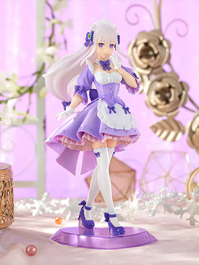 Re:Zero kara Hajimeru Isekai Seikatsu - Emilia - Tenitol - Yumekawa Maid (FuRyu)ㅤ – FuRyu – ActionFigureBrasil