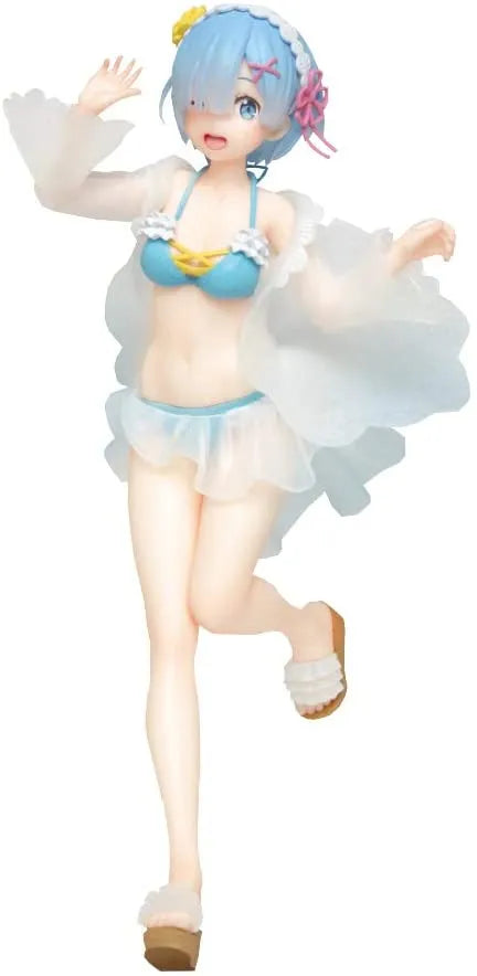 Re:Zero kara Hajimeru Isekai Seikatsu Memory Snow - Rem - Precious Figure - Original Frill Swimsuit ver. (Taito)ㅤ – Taito – ActionFigureBrasil
