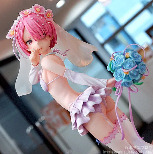 Re:Zero kara Hajimeru Isekai Seikatsu - Ram - 1/7 - Wedding Ver. - 2024 Re-release (Phat Company)ㅤ – Phat Company – ActionFigureBrasil