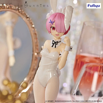 Re:Zero kara Hajimeru Isekai Seikatsu - Ram - BiCute Bunnies - White Pearl Color Ver. (FuRyu)ㅤ – FuRyu – ActionFigureBrasil — embalagem