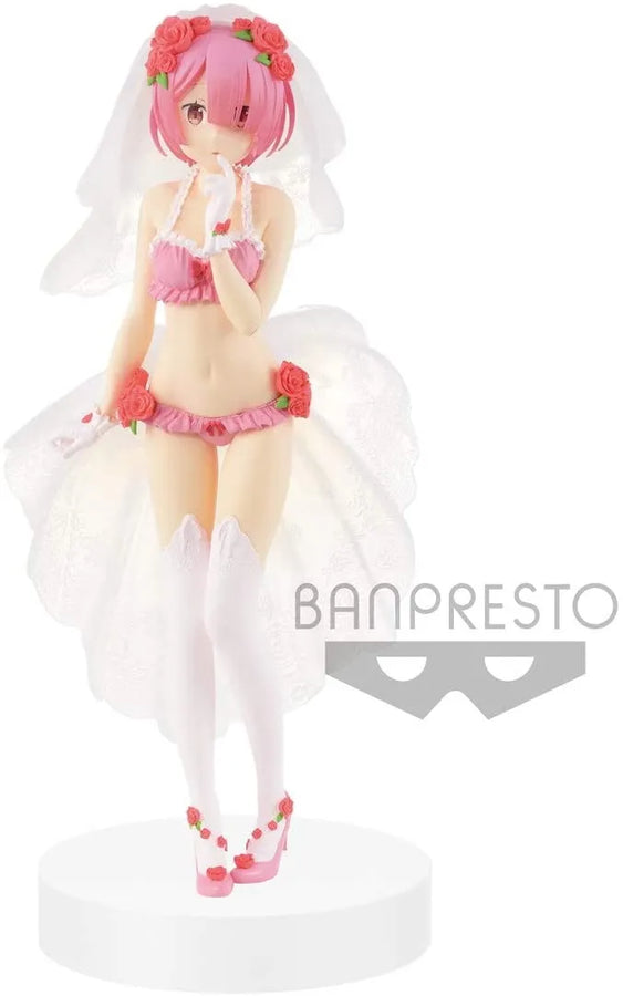 Re:Zero kara Hajimeru Isekai Seikatsu - Ram - EXQ Figure (Banpresto)ㅤ – Banpresto – ActionFigureBrasil