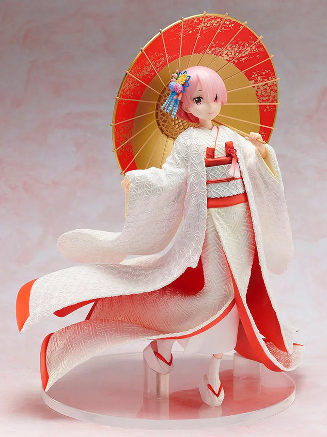 Re:Zero kara Hajimeru Isekai Seikatsu - Ram - F:Nex - 1/7 - Shiromuku - 2023 Re-release (FuRyu) [Shop Exclusive]ㅤ – FuRyu – ActionFigureBrasil