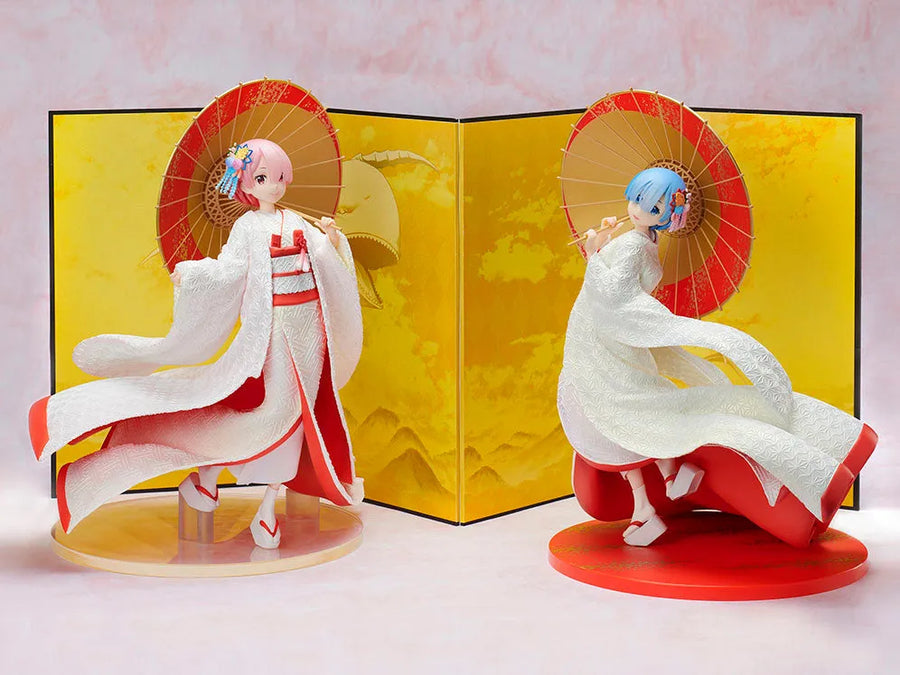Re:Zero kara Hajimeru Isekai Seikatsu - Ram - F:Nex - 1/7 - Shiromuku - 2023 Re-release (FuRyu) [Shop Exclusive]ㅤ – FuRyu – ActionFigureBrasil