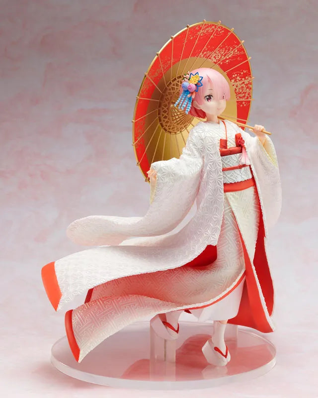 Re:Zero kara Hajimeru Isekai Seikatsu - Ram - F:Nex - 1/7 - Shiromuku ver. (FuRyu)ㅤ – FuRyu – ActionFigureBrasil