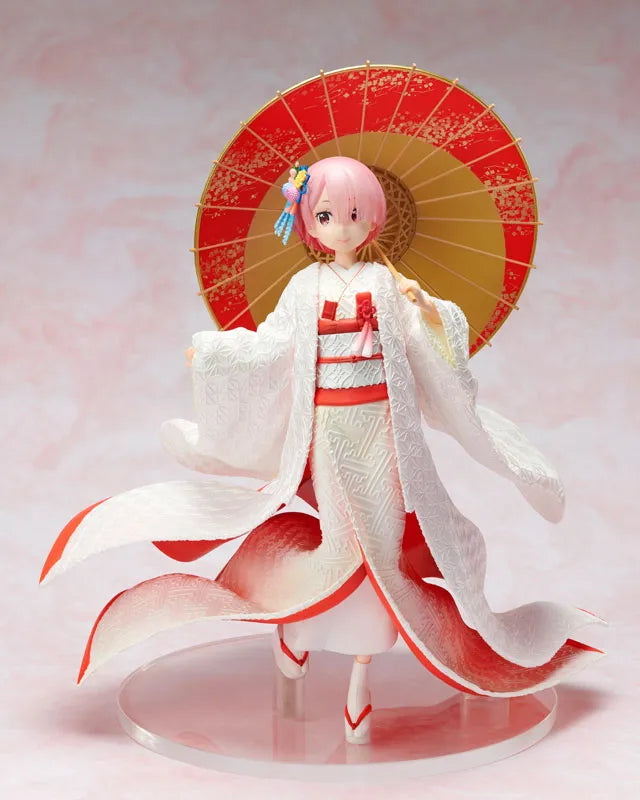 Re:Zero kara Hajimeru Isekai Seikatsu - Ram - F:Nex - 1/7 - Shiromuku ver. (FuRyu)ㅤ – FuRyu – ActionFigureBrasil