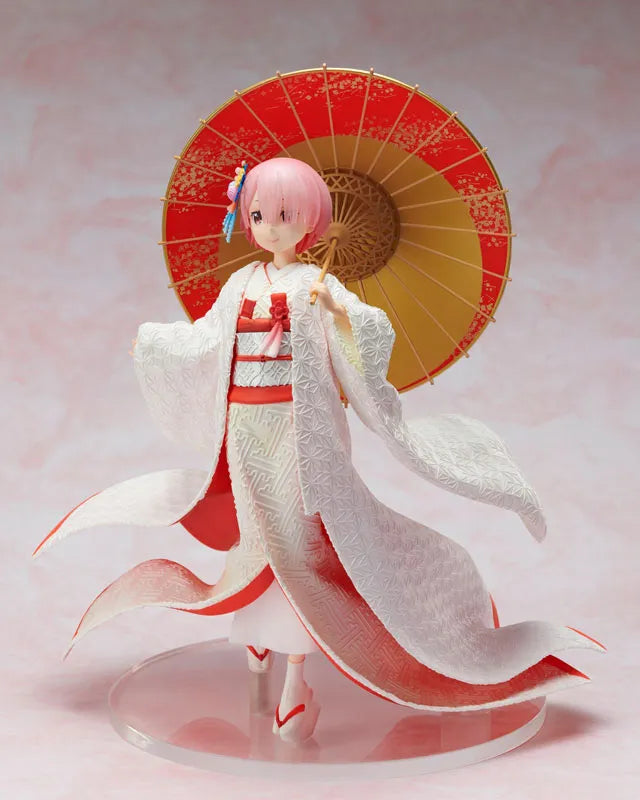 Re:Zero kara Hajimeru Isekai Seikatsu - Ram - F:Nex - 1/7 - Shiromuku ver. (FuRyu)ㅤ – FuRyu – ActionFigureBrasil