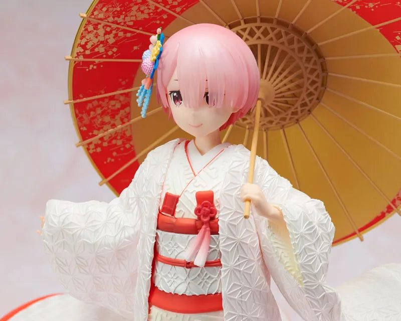 Re:Zero kara Hajimeru Isekai Seikatsu - Ram - F:Nex - 1/7 - Shiromuku ver. (FuRyu)ㅤ – FuRyu – ActionFigureBrasil