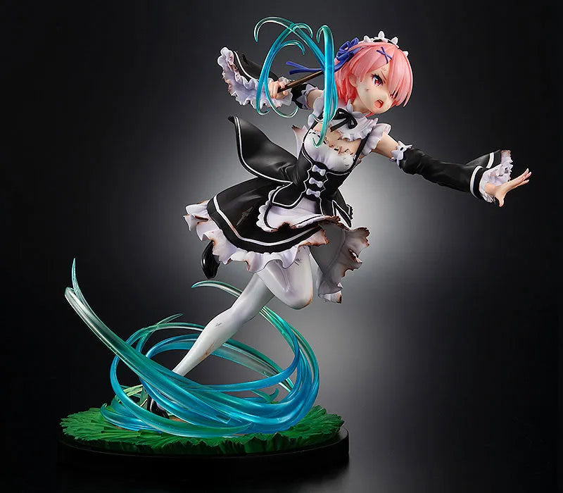 Re:Zero kara Hajimeru Isekai Seikatsu - Ram - KD Colle - 1/7 - Battle with Roswaal Ver. (Kadokawa)ㅤ – Kadokawa – ActionFigureBrasil