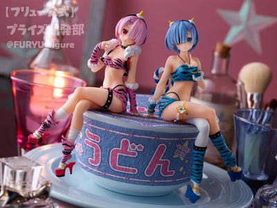 Re:Zero kara Hajimeru Isekai Seikatsu - Ram - Noodle Stopper Figure - Oni Ishou (FuRyu)ㅤ – FuRyu – ActionFigureBrasil — detalhe do produto