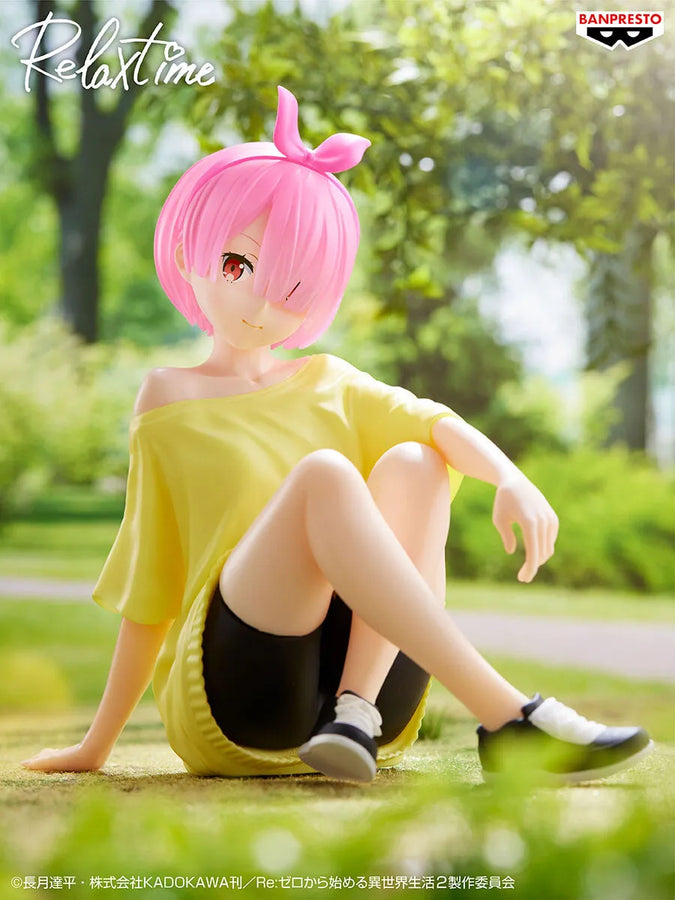 Re:Zero kara Hajimeru Isekai Seikatsu - Ram - Relax Time - Training Style Ver. (Bandai Spirits)ㅤ – Bandai Spirits – ActionFigureBrasil