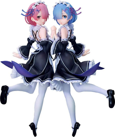 Re:Zero kara Hajimeru Isekai Seikatsu - Ram - Rem - 1/7 - Twins Ver. (Souyokusha, Good Smile Company)ㅤ – Good Smile Company – ActionFigureBrasil