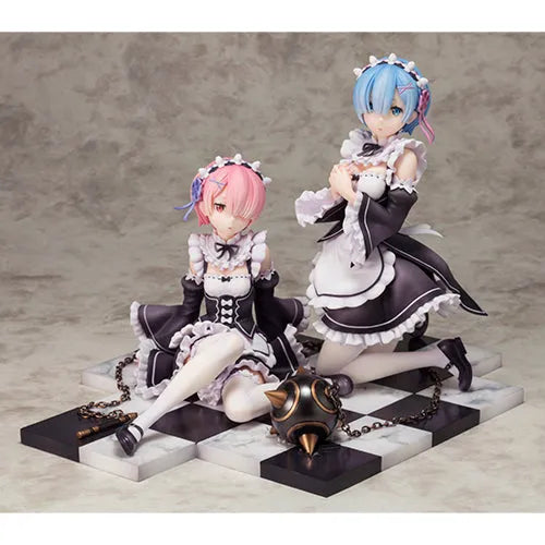 Re:Zero kara Hajimeru Isekai Seikatsu - Ram - Rem - 1/8 - Dengekiya Special Setㅤ – Revolve – ActionFigureBrasil