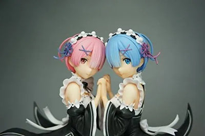 Re:Zero kara Hajimeru Isekai Seikatsu - Ram - Rem - 1/8ㅤ – Tsuru no Yakata – ActionFigureBrasil — detalhe do produto