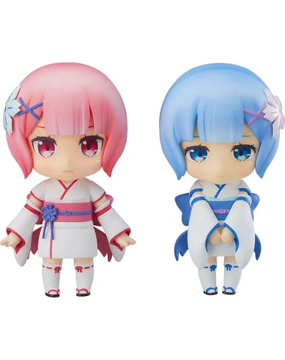Re:Zero kara Hajimeru Isekai Seikatsu - Ram & Rem - Nendoroid #942 - Childhood Ver.ㅤ – Good Smile Company – ActionFigureBrasil