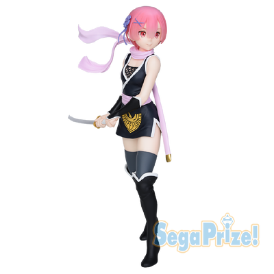 Re:Zero kara Hajimeru Isekai Seikatsu - Ram - SPM Figure - Kunoichi Ver. (SEGA)ㅤ – SEGA – ActionFigureBrasil — ângulo diferente