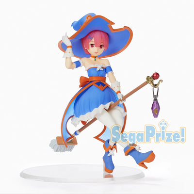 Re:Zero kara Hajimeru Isekai Seikatsu - Ram - SPM Figure - Majokko Dai Sakusen (SEGA)ㅤ – SEGA – ActionFigureBrasil