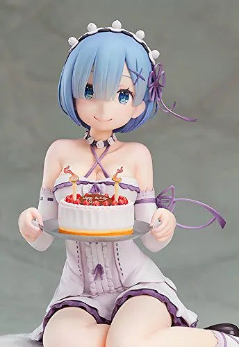 Re:Zero kara Hajimeru Isekai Seikatsu - Rem - 1/7 - Birthday Cake ver. - Re-release (Good Smile Company, Kadokawa)ㅤ – Kadokawa – ActionFigureBrasil